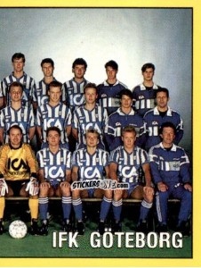 Figurina Team - Fotboll 91. Allsvenskan och Division 1 n. 75 - Panini