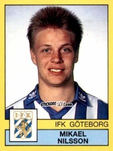 Figurina Mikael Nilsson - Fotboll 91. Allsvenskan och Division 1 n. 79 - Panini