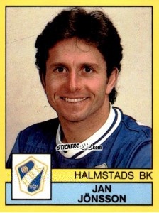 Cromo Jan Jönsson - Fotboll 91. Allsvenskan och Division 1 n. 107 - Panini