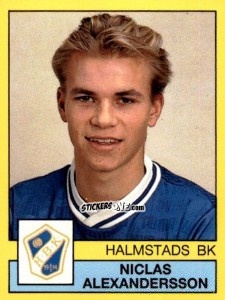 Figurina Niclas Alexandersson - Fotboll 91. Allsvenskan och Division 1 n. 108 - Panini