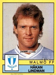 Cromo Håkan Lindman - Fotboll 91. Allsvenskan och Division 1 n. 135 - Panini