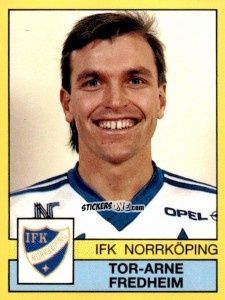 Cromo Tor-Arne Fredheim - Fotboll 91. Allsvenskan och Division 1 n. 157 - Panini