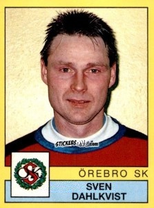 Figurina Sven Dahlqvist - Fotboll 91. Allsvenskan och Division 1 n. 200 - Panini