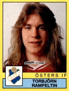 Sticker Torbjörn Rampeltin - Fotboll 91. Allsvenskan och Division 1 n. 238 - Panini