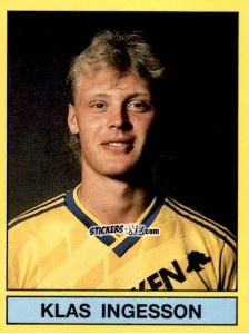 Figurina Klas Ingesson - Fotboll 91. Allsvenskan och Division 1 n. 247 - Panini