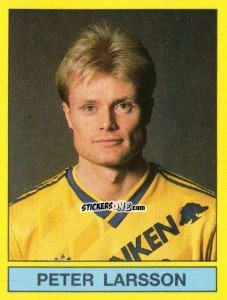 Figurina Peter Larsson - Fotboll 91. Allsvenskan och Division 1 n. 248 - Panini