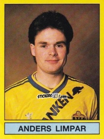 Figurina Anders Limpar - Fotboll 91. Allsvenskan och Division 1 n. 249 - Panini