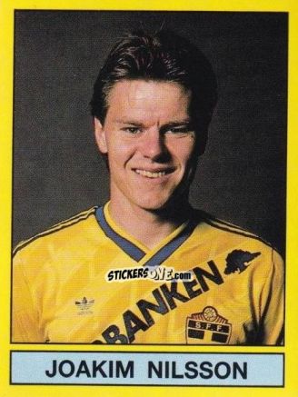 Sticker Joakim Nilsson - Fotboll 91. Allsvenskan och Division 1 n. 251 - Panini