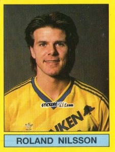 Figurina Roland Nilsson - Fotboll 91. Allsvenskan och Division 1 n. 252 - Panini