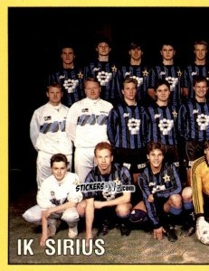 Figurina Team - Fotboll 91. Allsvenskan och Division 1 n. 272 - Panini