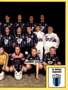 Figurina Team - Fotboll 91. Allsvenskan och Division 1 n. 273 - Panini