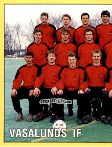 Sticker Team - Fotboll 91. Allsvenskan och Division 1 n. 300 - Panini