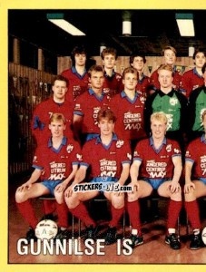 Sticker Team - Fotboll 91. Allsvenskan och Division 1 n. 306 - Panini