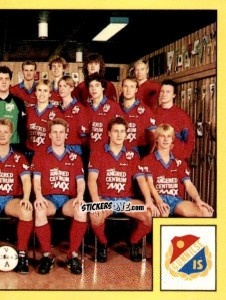 Sticker Team - Fotboll 91. Allsvenskan och Division 1 n. 307 - Panini