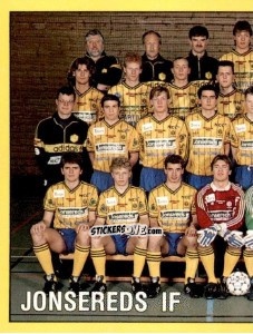 Sticker Team - Fotboll 91. Allsvenskan och Division 1 n. 312 - Panini