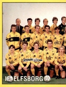 Sticker Team - Fotboll 91. Allsvenskan och Division 1 n. 330 - Panini
