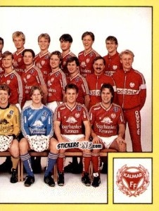 Figurina Team - Fotboll 91. Allsvenskan och Division 1 n. 339 - Panini