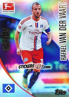 Cromo Rafael van der Vaart - Bundesliga Chrome 2014-2015 n. 78 - Topps