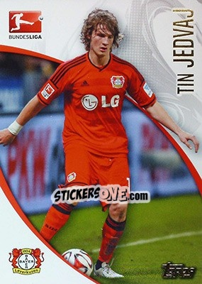 Sticker Tin Jedvaj - Bundesliga Chrome 2014-2015 n. 118 - Topps