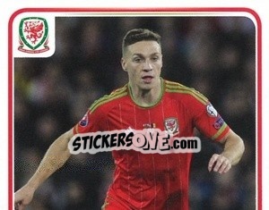 Figurina James Chester - Wales. We'Re Going To France! n. 82 - Panini