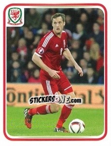 Figurina Andy King - Wales. We'Re Going To France! n. 119 - Panini