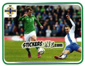 Figurina Niall McGinn - Northern Ireland. We'Re Going To France! n. 111 - Panini