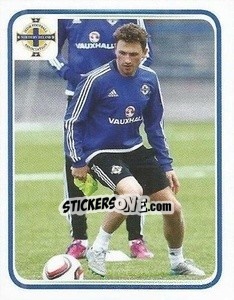 Figurina Corry Evans - Northern Ireland. We'Re Going To France! n. 136 - Panini