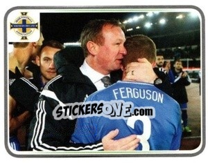 Figurina Shane Ferguson - Northern Ireland. We'Re Going To France! n. 151 - Panini