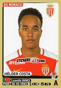 Cromo Hélder Costa - FOOT 2015-2016 n. 263 - Panini