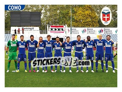 Figurina Squadra Como - Calciatori 2015-2016 n. 662 - Panini