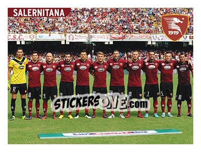 Cromo Squadra Salernitana - Calciatori 2015-2016 n. 760 - Panini