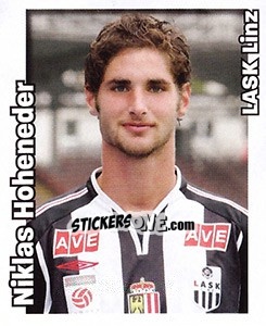 Sticker Niklas Hoheneder - Österreichische Fußball-Bundesliga 2008-2009 n. 151 - Panini