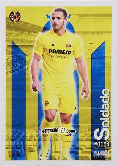 Cromo Soldado - Las Fichas Quiz De La Liga 2015-2016 n. 154 - Mundicromo