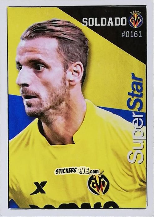 Cromo Soldado - Las Fichas Quiz De La Liga 2015-2016 n. 161 - Mundicromo