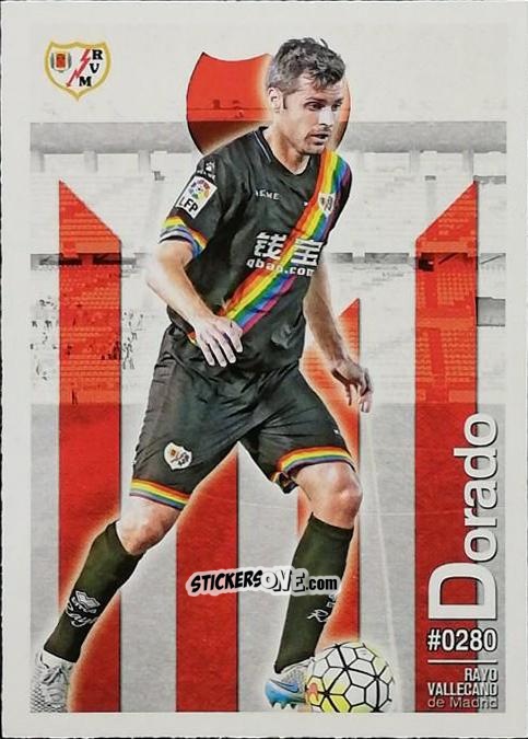 Figurina Dorado - Las Fichas Quiz De La Liga 2015-2016 n. 280 - Mundicromo