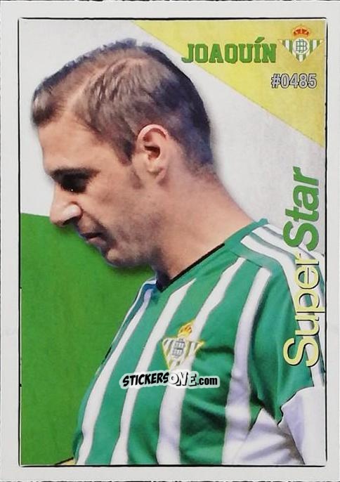 Sticker Joaquín - Las Fichas Quiz De La Liga 2015-2016 n. 485 - Mundicromo