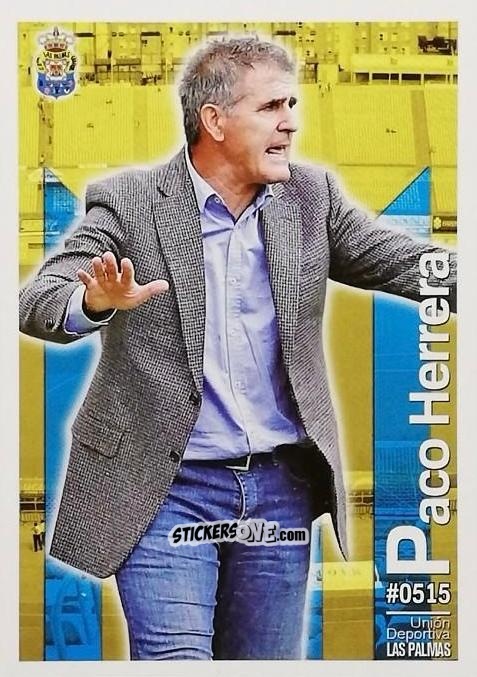 Figurina Paco Herrera - Las Fichas Quiz De La Liga 2015-2016 n. 515 - Mundicromo