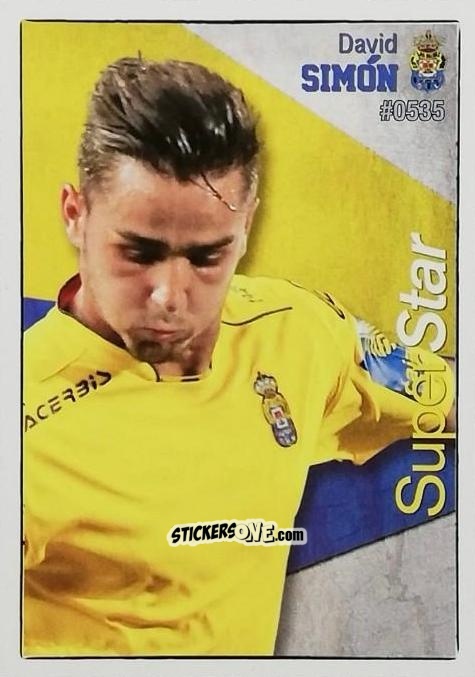 Figurina David Simón - Las Fichas Quiz De La Liga 2015-2016 n. 535 - Mundicromo