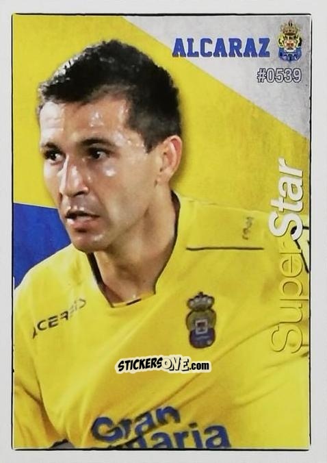 Figurina Alcaraz - Las Fichas Quiz De La Liga 2015-2016 n. 539 - Mundicromo
