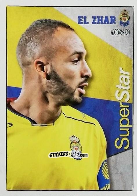 Figurina El Zhar - Las Fichas Quiz De La Liga 2015-2016 n. 540 - Mundicromo