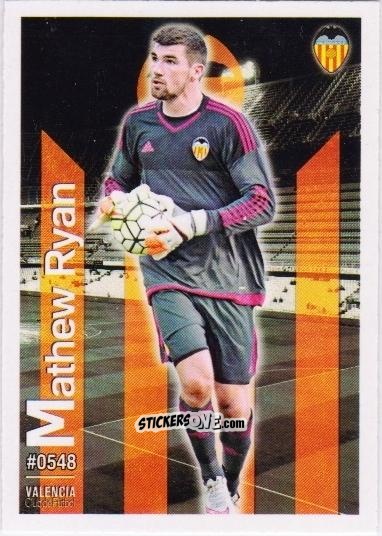 Figurina Mathew Ryan - Las Fichas Quiz De La Liga 2015-2016 n. 548 - Mundicromo
