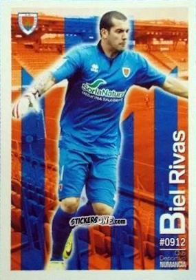Cromo Biel Rivas - Las Fichas Quiz De La Liga 2015-2016 n. 912 - Mundicromo