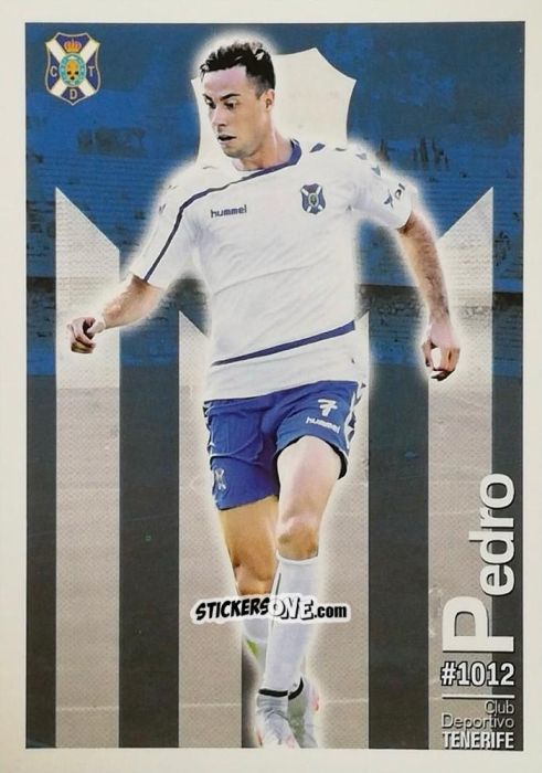 Cromo Pedro - Las Fichas Quiz De La Liga 2015-2016 n. 1012 - Mundicromo