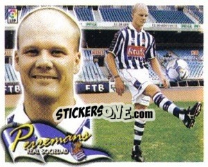 Cromo 8. Peiremans (REAL SOCIEDAD) - Liga Spagnola 2000-2001 n. 512 - Colecciones ESTE