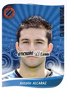 Figurina Antolin Alcaraz - Football Belgium 2008-2009 n. 47 - Panini