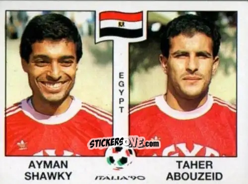Sticker Ayman Shawky / Taher Abouzeid