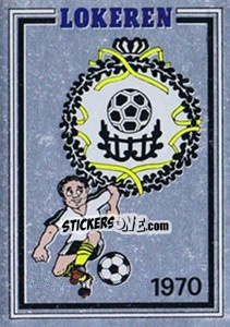 Cromo Badge - Football Belgium 1981-1982 n. 203 - Panini