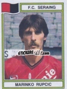 Cromo Marinko Rupcic - Football Belgium 1983-1984 n. 271 - Panini