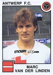 Cromo Marc van der Linden - Football Belgium 1984-1985 n. 33 - Panini