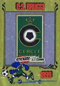 Cromo Badge - Football Belgium 1984-1985 n. 106 - Panini